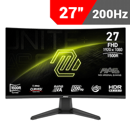 [1920 x 1080] MSI MAG 276CF E20 Curved Gaming Monitor